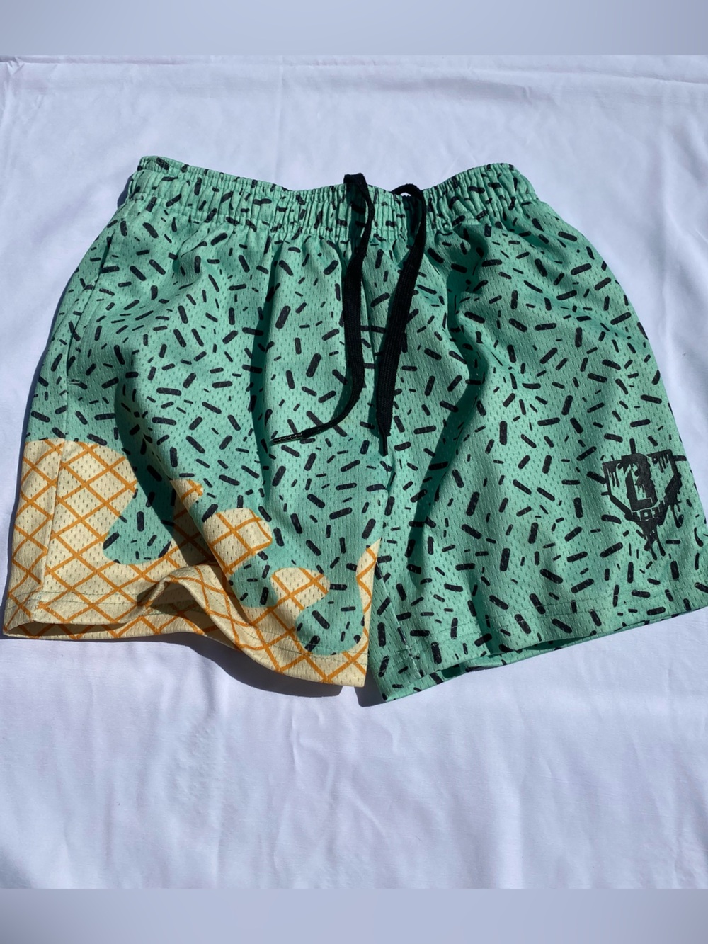 BL101 Mint Ice Cream Shorts